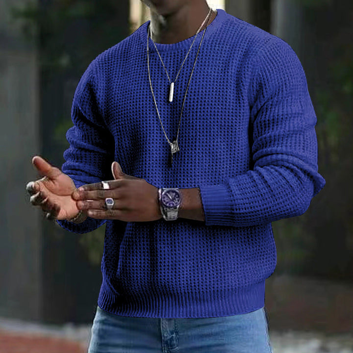 Herren Langarm Pullover - Bequem & Stylisch