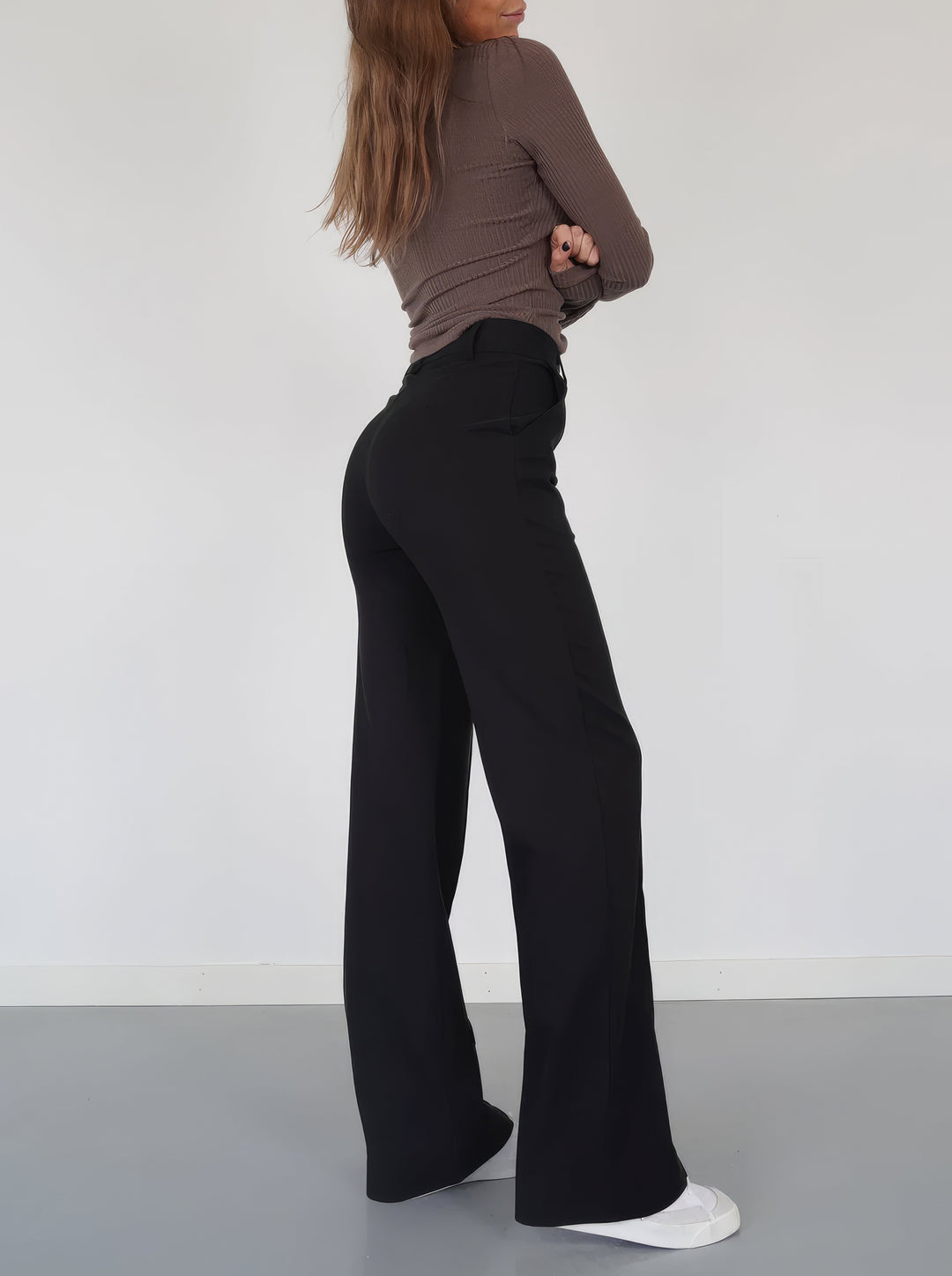 Weite Hose - Hohe Taille