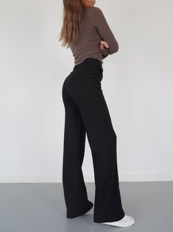 Weite Hose - Hohe Taille