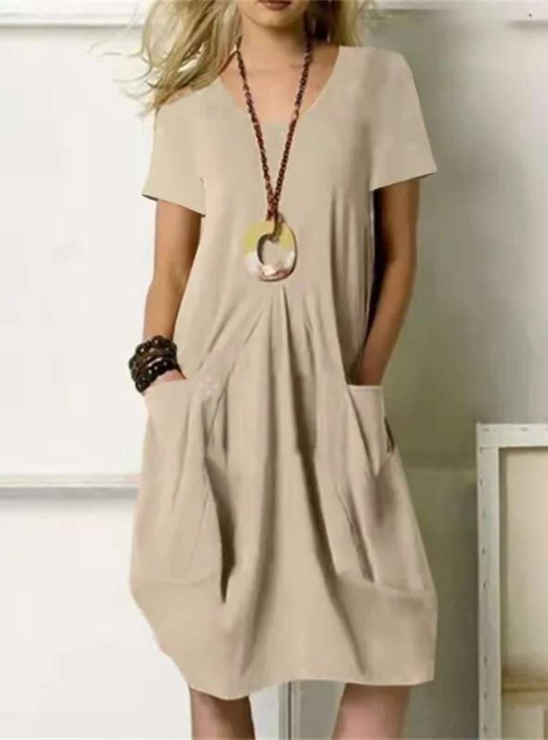 Stilvolles Knielanges Kleid