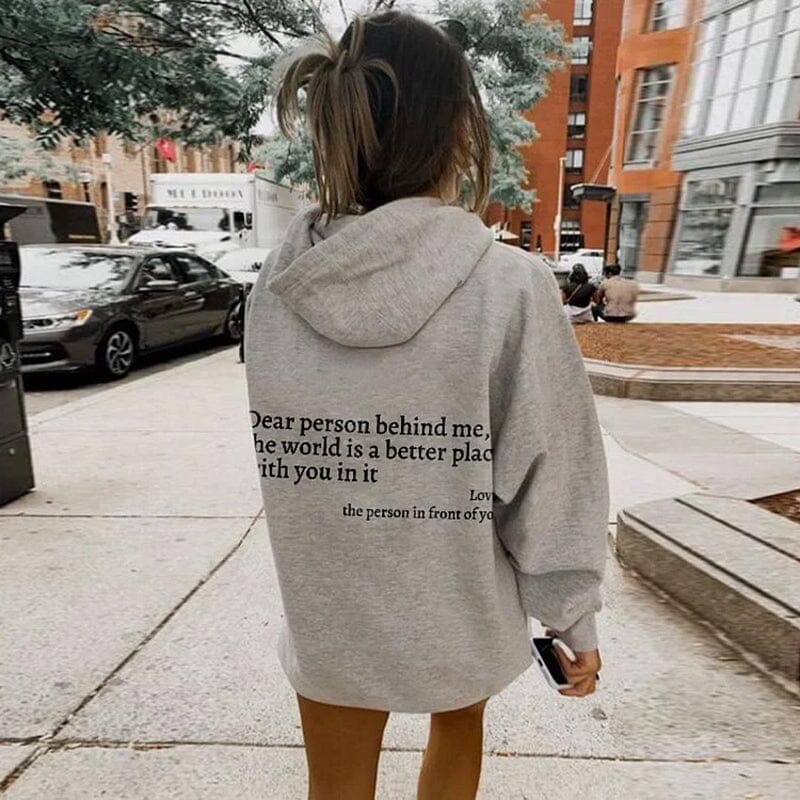 Aliams | "Dear Person Behind Me" Hoodie