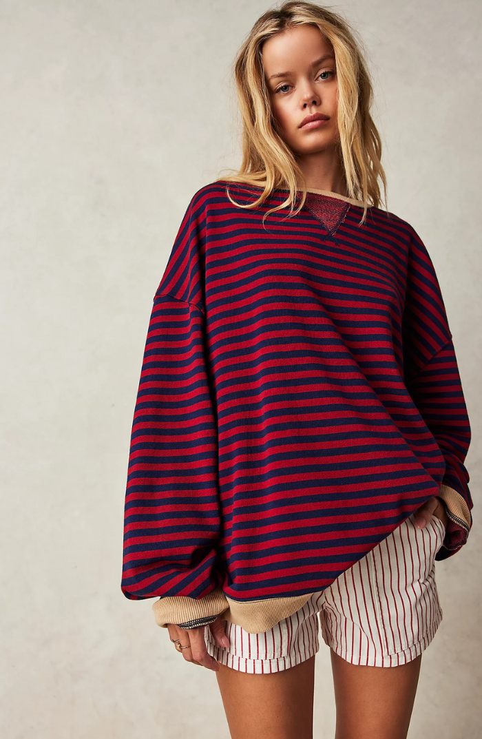 Sophenia | Striped Pullover