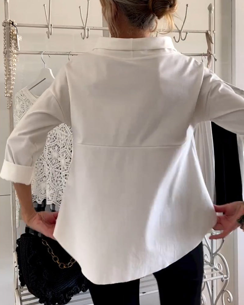 Damen Elegantes Oberteil