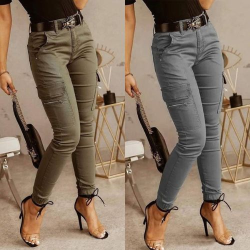 Lozia | Modische Cargo Jeans Für Damen Im Trend