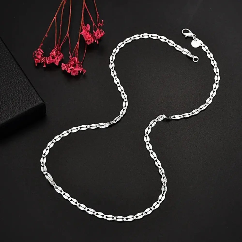 Aliams | 925 Sterling Silber 4mm Kette