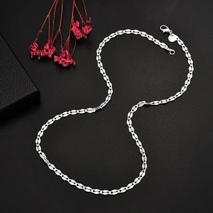 Aliams | 925 Sterling Silber 4mm Kette