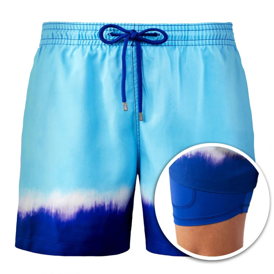 Aliams | Doppellagige Strandshorts für Herren