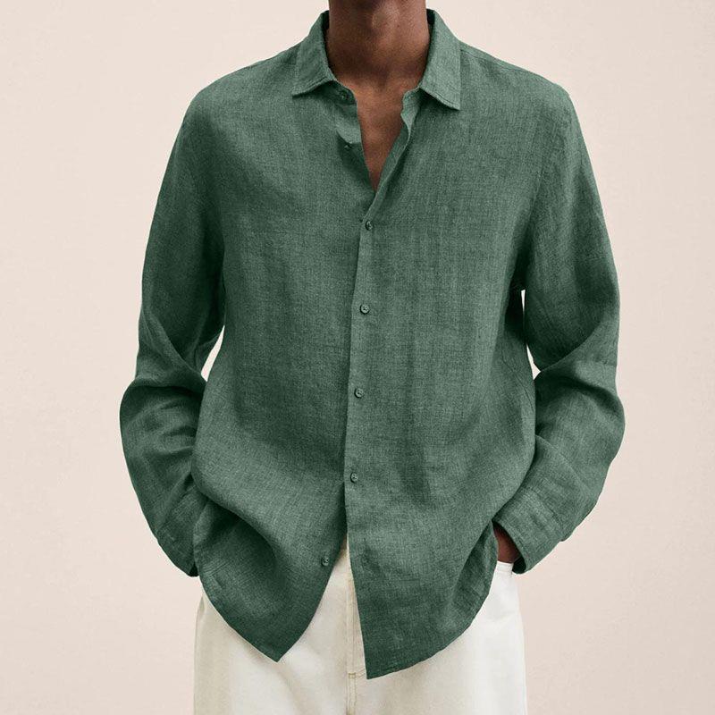 Aliams | Elegantes Leinenhemd für Herren