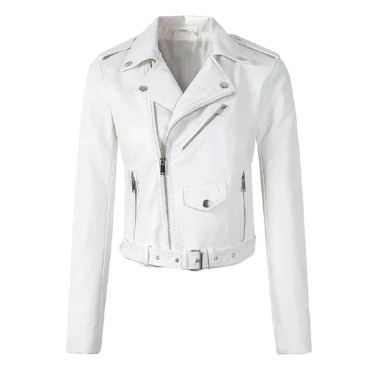 Aliams | Elegante Premium Lederjacke für Damen Luxus und Stil