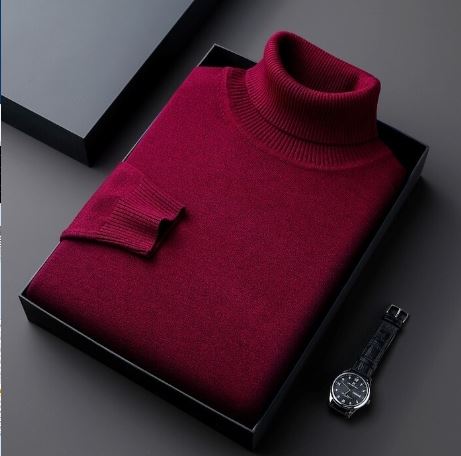 Rollkragenpullover Herren – Weicher Rollkragenpullover Für Winterkomfort
