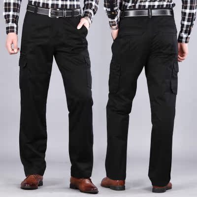 Herren Cargo-Hose mit mehreren Taschen Aliams