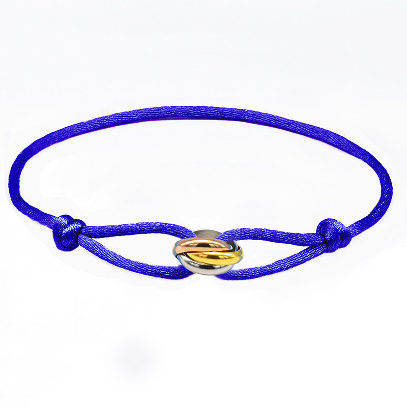 Aliams | Handgefertigtes Paar Edelstahl Diy Tragband