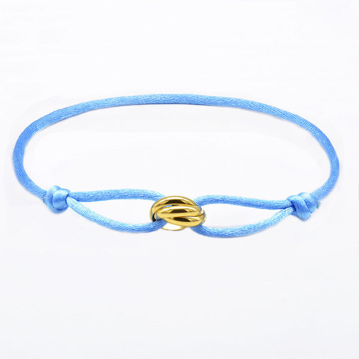 Aliams | Handgefertigtes Paar Edelstahl Diy Tragband