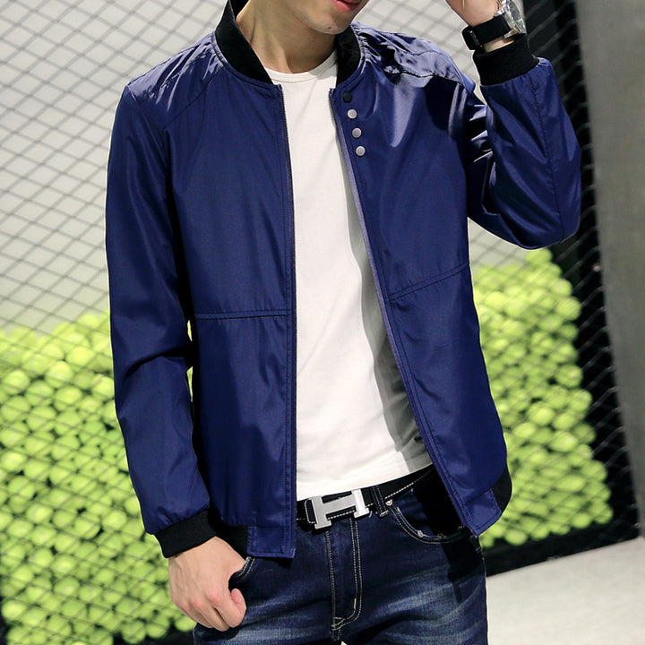 Herren sportliche Steppjacke mit elastischen Bündchen Aliams