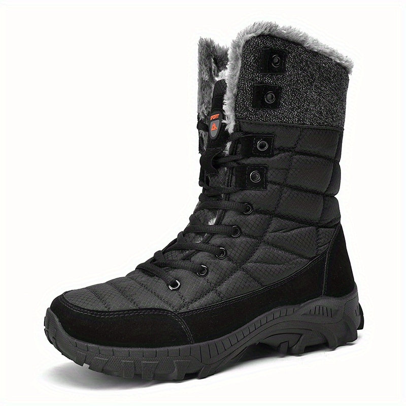 Herren Winterstiefel Klassisch Wetterfest Warm