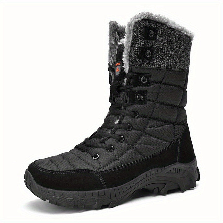 Herren Winterstiefel Klassisch Wetterfest Warm