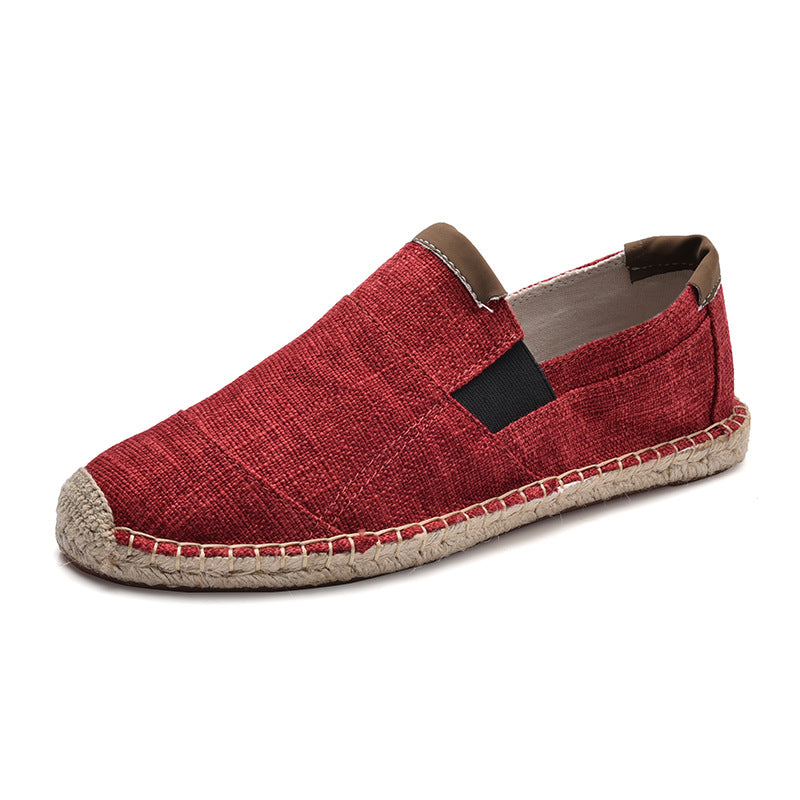 Sommerschuhe aus Leinwand & Stroh – Leicht | Unisex