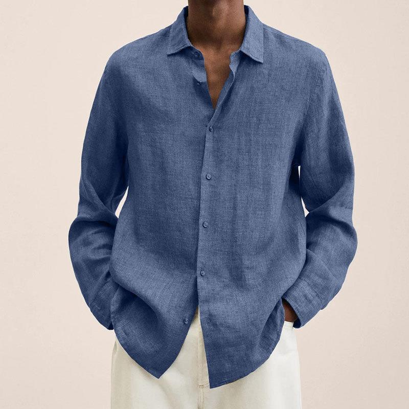 Aliams | Elegantes Leinenhemd für Herren