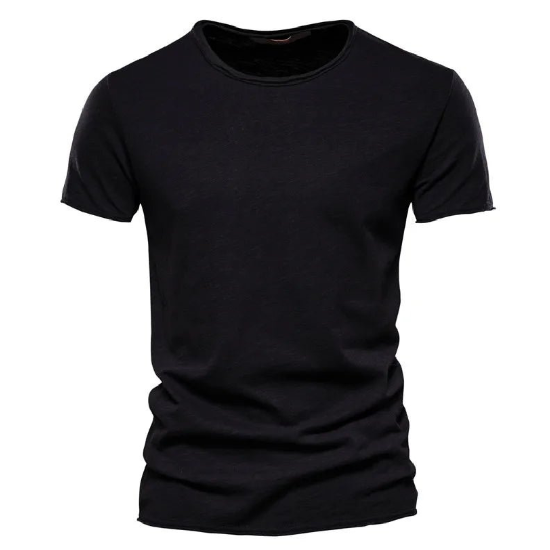 Klassisches T-Shirt für Herren mit Rundhalsausschnitt