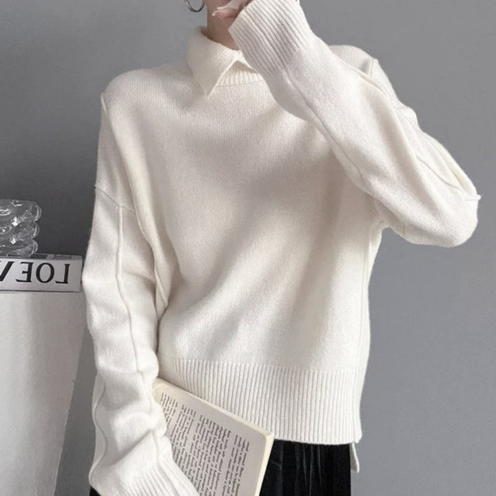Damen Herbst-Strickpullover - Klassisch & Stilvoll