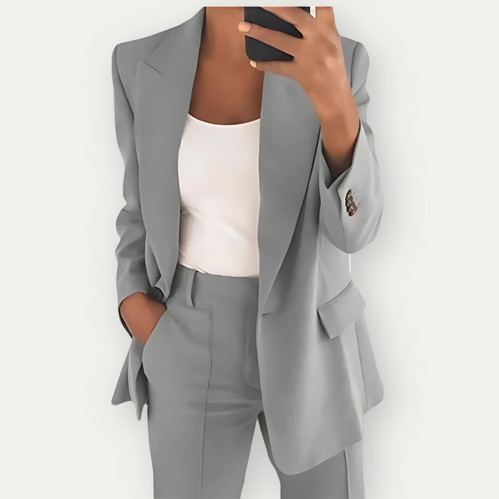 Aliams | Damen Eleganter Blazer Anzug