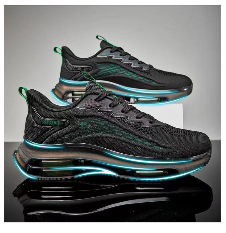 Lässige, atmungsaktive Sneakers mit doppeltem Luftpolster