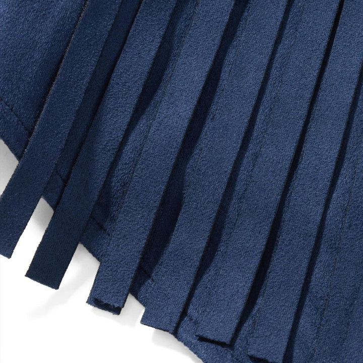 Aliams | Wildleder-Weste Mit Fransen Und Knopfdetail