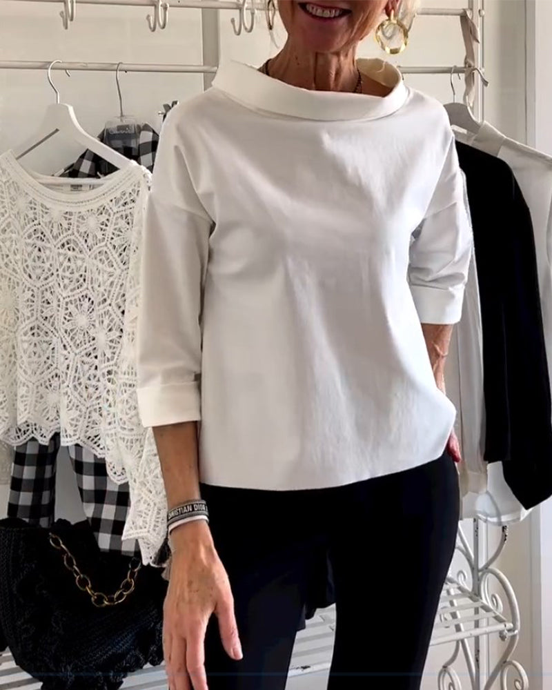 Damen Elegantes Oberteil