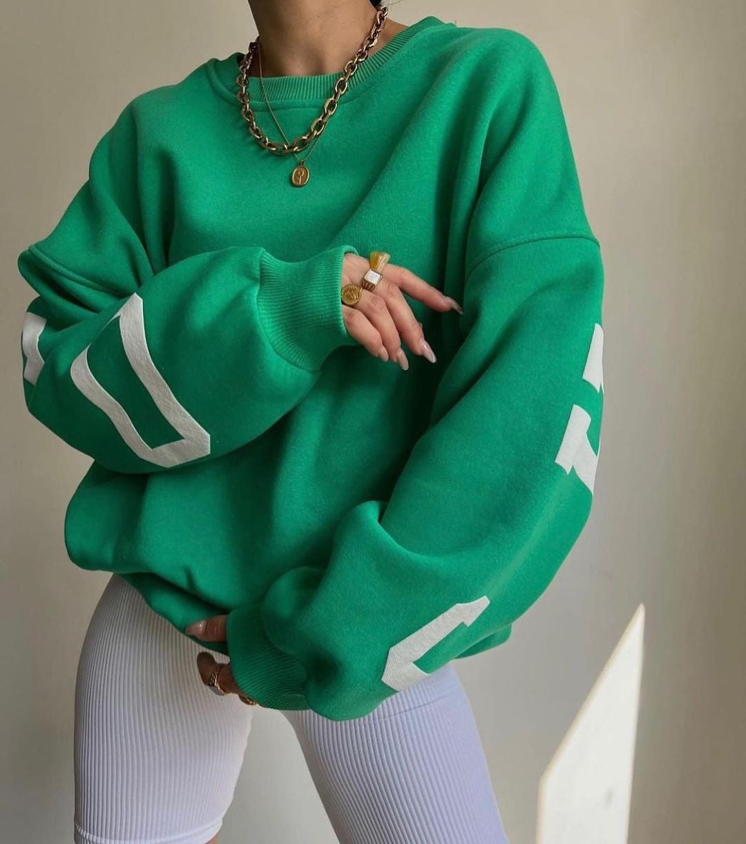 Yaraa | Oversized Sweatshirt Für Damen In Modernem Stil