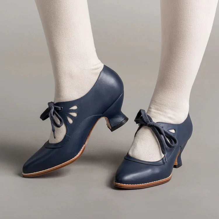 Aliams | Edwardianische Lederschuhe für Damen