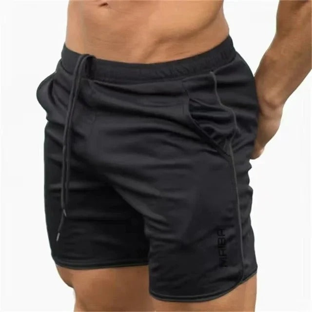 Slim Fit Badehose aus elastischem Stoff für Herren