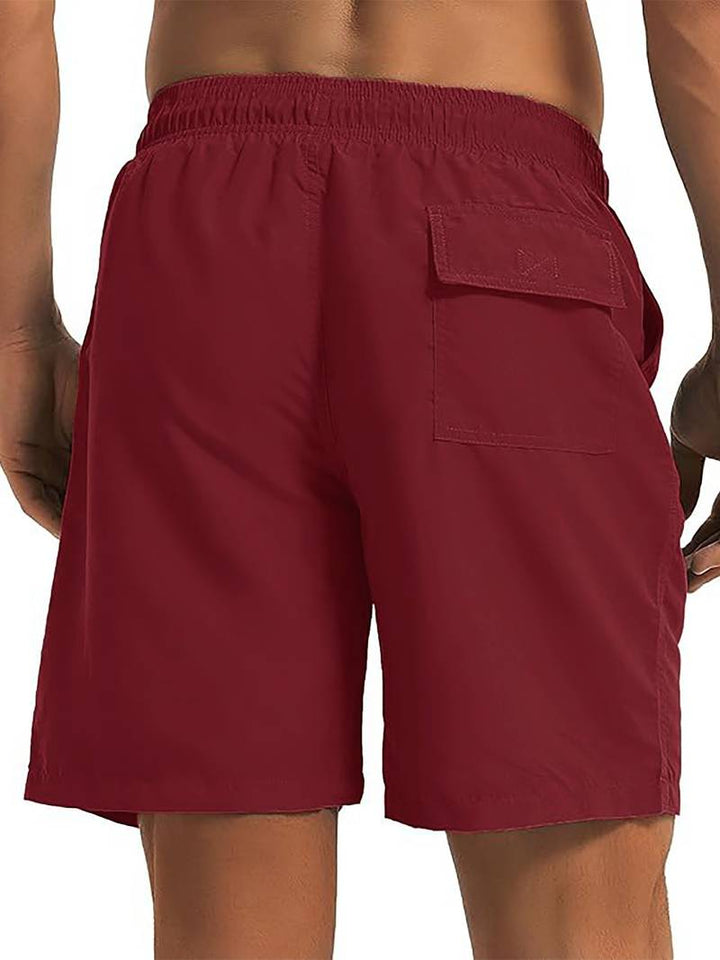 Aliams | Badeshorts mit Netzfutter für Herren