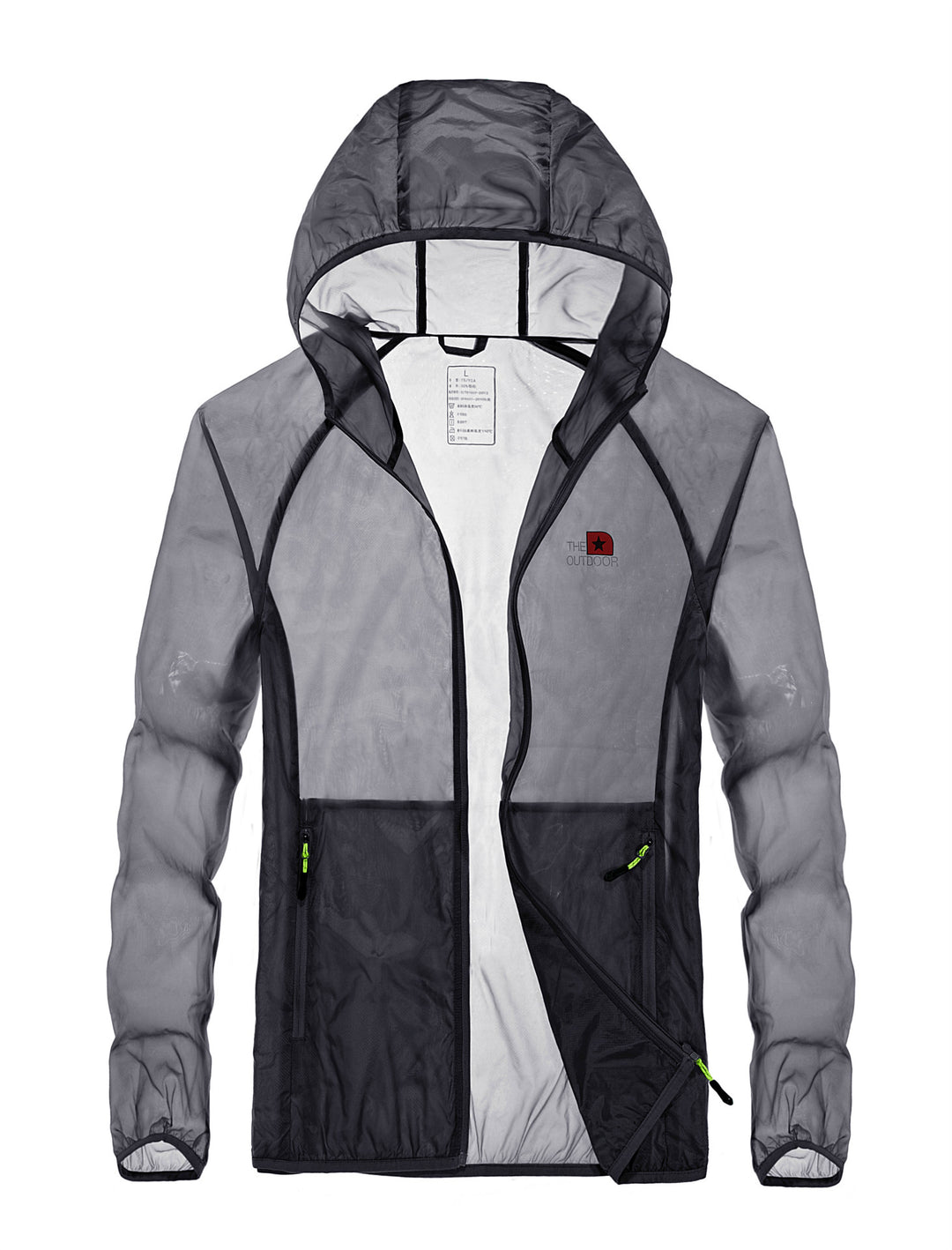 Herren ultraleichte Wind- und Regenjacke Aliams