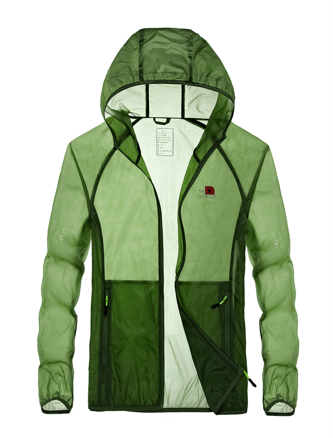 Herren ultraleichte Wind- und Regenjacke Aliams