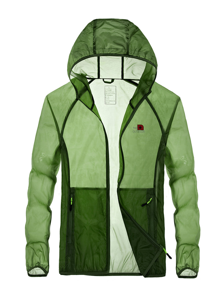 Herren ultraleichte Wind- und Regenjacke Aliams