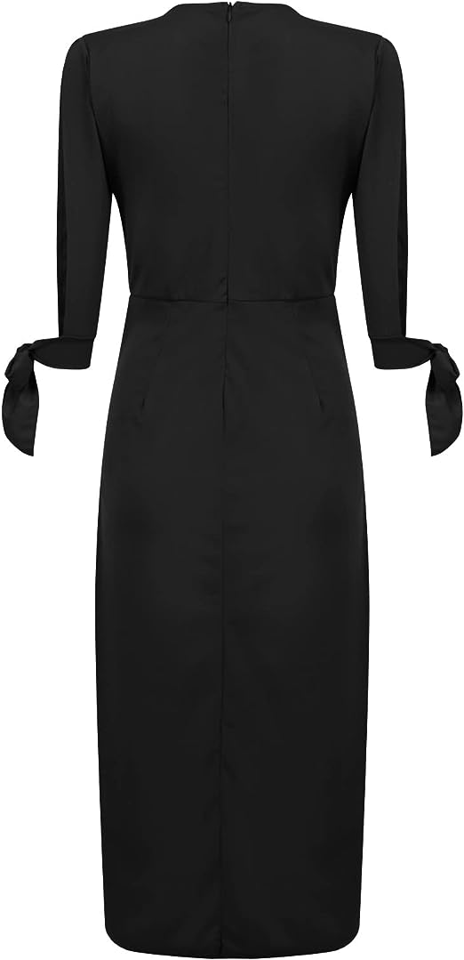 Aliams | Dressino Mode Kleid mit Blumendruck