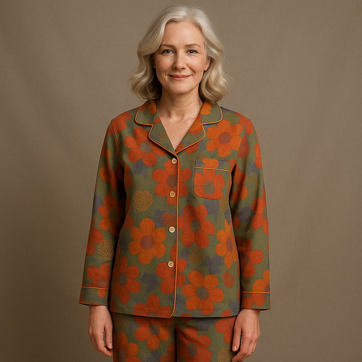 Damen Pyjama-Set – Weich, Bequem & Stilvoll für die Nacht