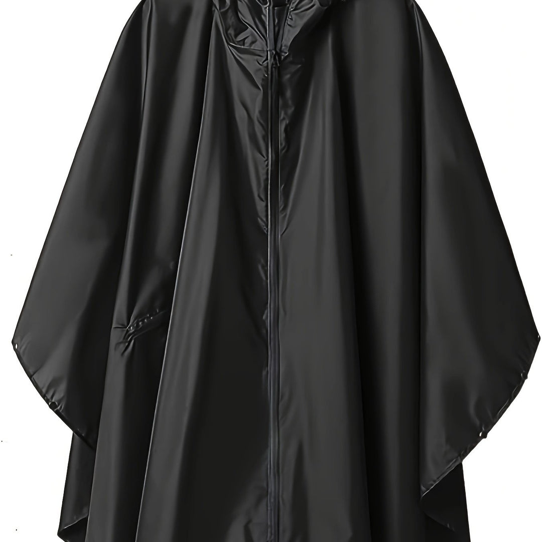 Aliams | Wasserdichter Regenponcho mit Kapuze