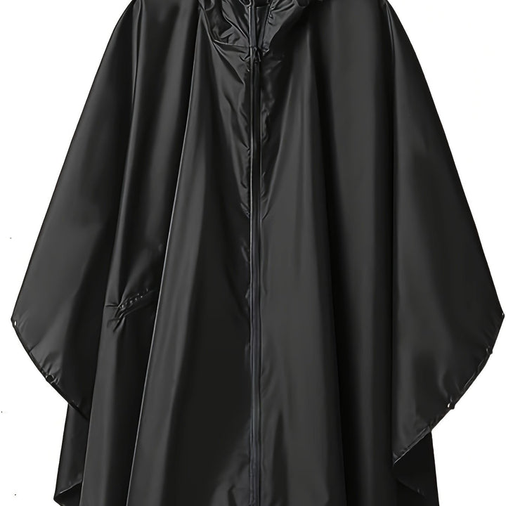 Aliams | Wasserdichter Regenponcho mit Kapuze