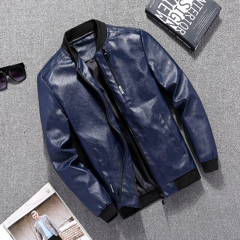 Herren Bikerjacke im modernen Design mit praktischen Taschen Aliams