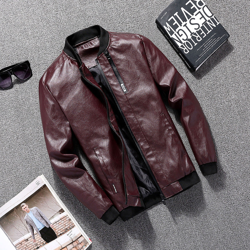 Herren Bikerjacke im modernen Design mit praktischen Taschen Aliams