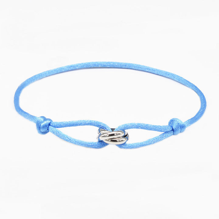 Aliams | Handgefertigtes Paar Edelstahl Diy Tragband