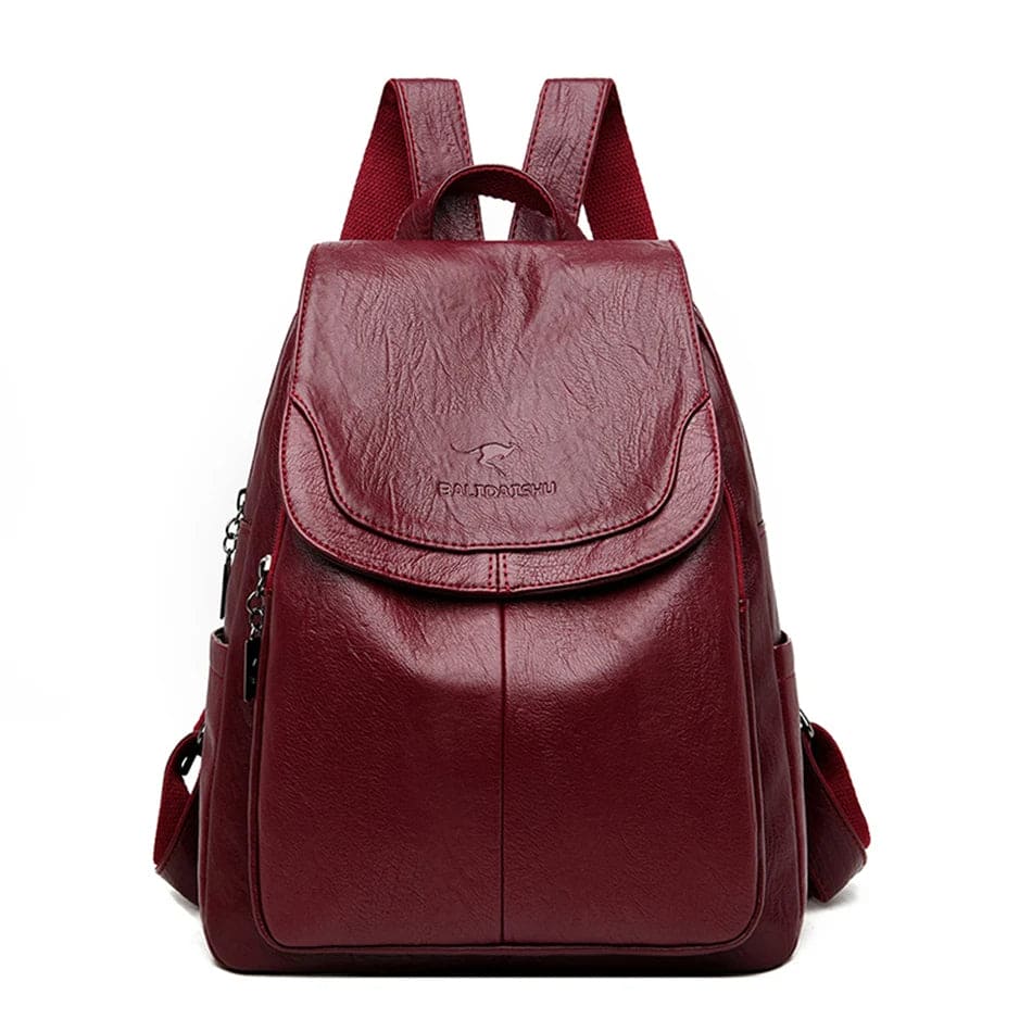 Aliams | Diebstahlsichere Leder Rucksack