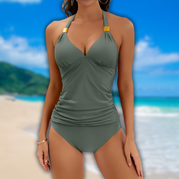 Halter-Tankini Badeanzug – Stil und Komfort für den Sommer