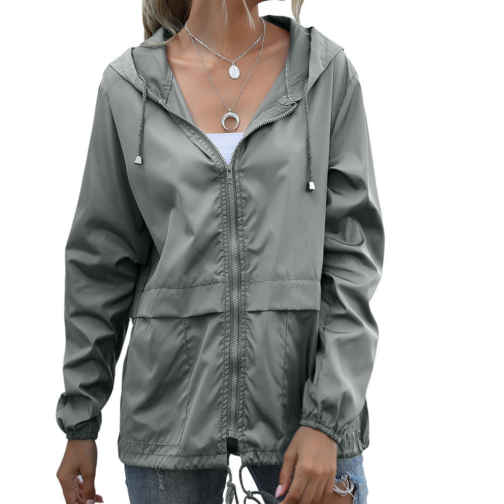 Carresda | Outdoor Zip Hoodie Regenjacke