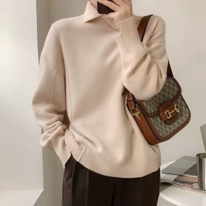 Damen Herbst-Strickpullover - Klassisch & Stilvoll