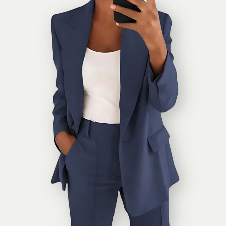 Aliams | Damen Eleganter Blazer Anzug