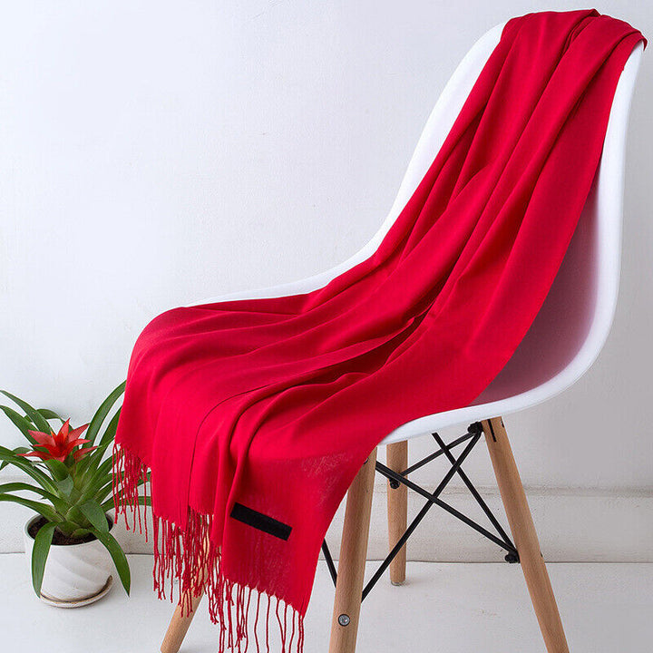 Eleganter Schal Für Damen Lang Und Stilvoll