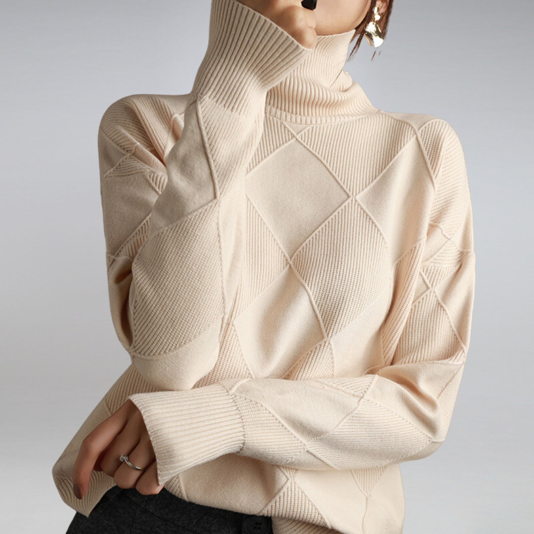 Aliams | Kaschmir Rollkragenpullover Pullover mit luxuriösem Touch und atmungsaktiver Wärme