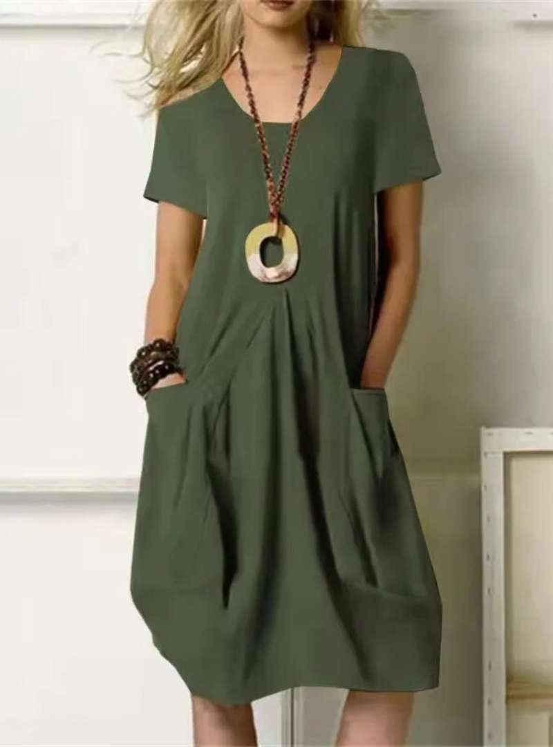 Stilvolles Knielanges Kleid